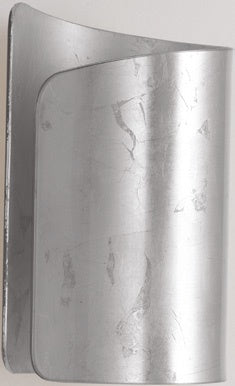 acquista Applikation Silber Modern Aluminium Glas Silber Wandleuchte E27 Umwelt I-IMAGINE-AP