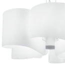 Lampadario a sospensione Alluminio Vetro Bianco Moderno E27 Ambiente I-IMAGINE-S5-3