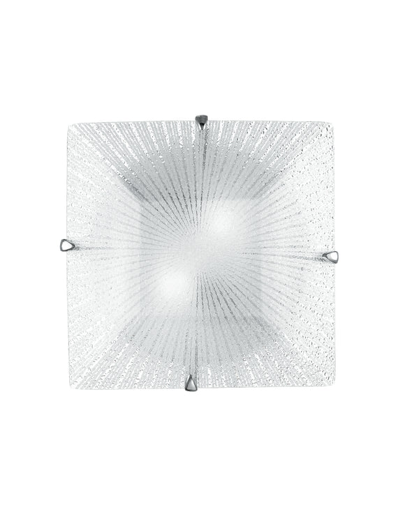 Quadratische Deckenleuchte Rays Dekoration Diamond Glass Moderne Lampe E27 Environment I-ISIDE / PL30 sconto