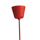 Lampadario Sospensione Silicone Rosso Interno Moderno E27 Ambiente I-LENNON/S1-2