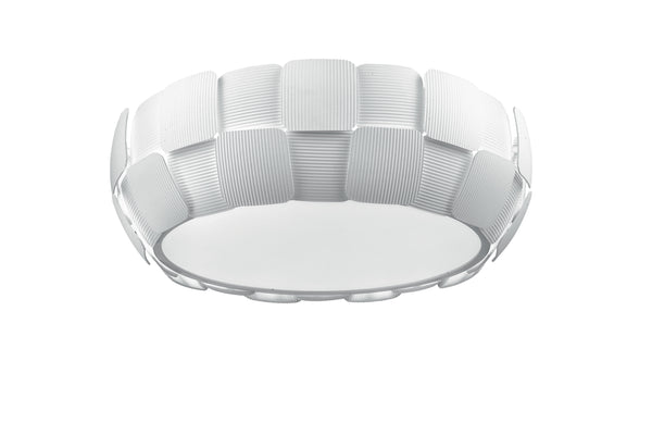 acquista Wandleuchte mit Dekoration aus weißem Polycarbonat Moderne Lampe E14 Environment I-NECTAR-AP2