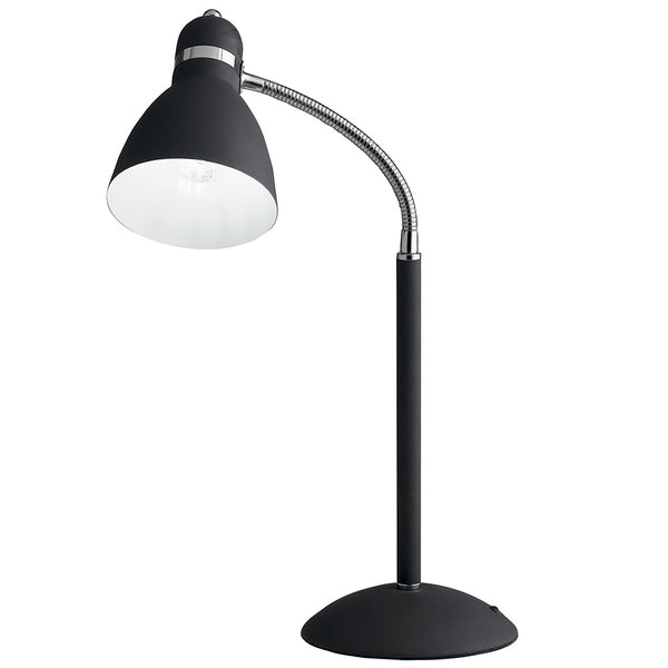 acquista Lume Verstellbare Tischlampe aus schwarzem Metall Modern E27 Environment I-PEOPLE-L