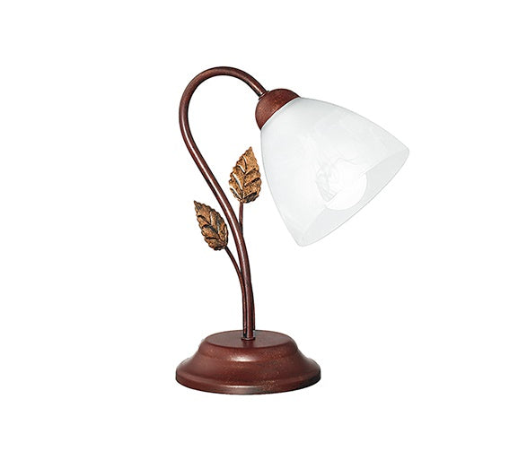 Lume Brown Metal Leaves Diffusor Klassische Tischlampe E14 Environment I-POESIA/L prezzo