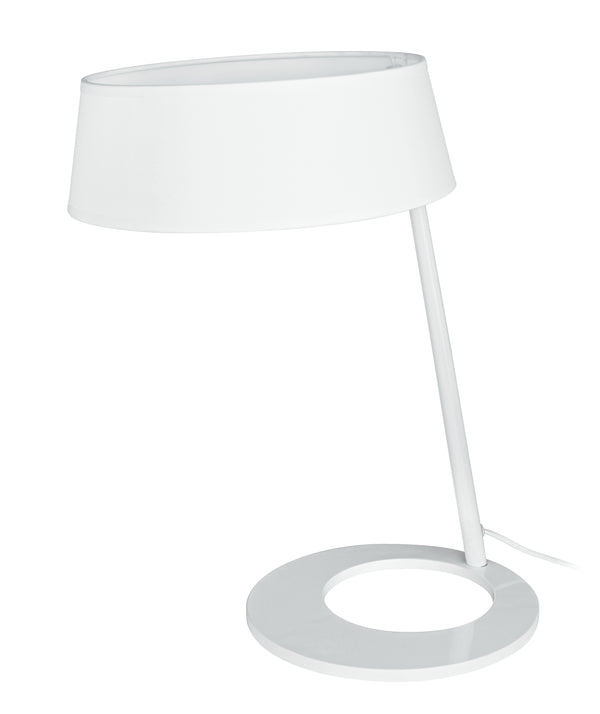 Lume Lampenschirm White Metal White Base Ringlampe Modern E27 Environment I-QUEEN / L sconto