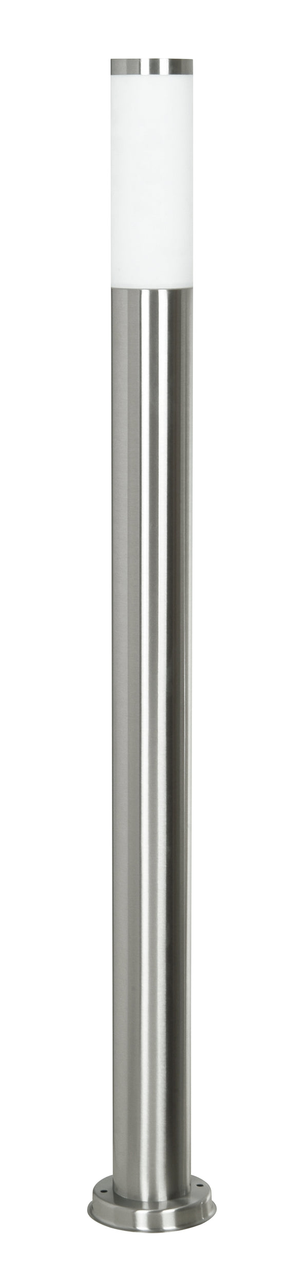 Zylindrischer Mast Edelstahl Diffusor Polycarbonat Außen E27 Intec I-ST022-1100 prezzo