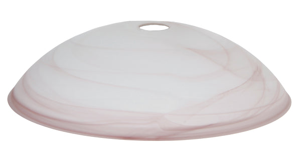 Tabakfarbener Glas-Pendellampenschirm 45x12 cm F42 Ambiente I-VALABASTRO/S45 online