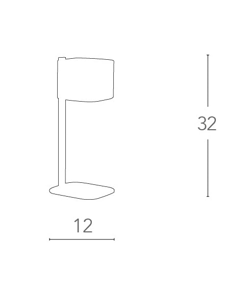 Lampada da Tavolo Metallo Cromato paralume Vetro Trasparente e Bianco Lumetto Moderno G9 Ambiente I-YOGA-L-4