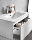 Mobile da Bagno sospeso Ibiza 19 Bianco Opaco Laccato TFT-7