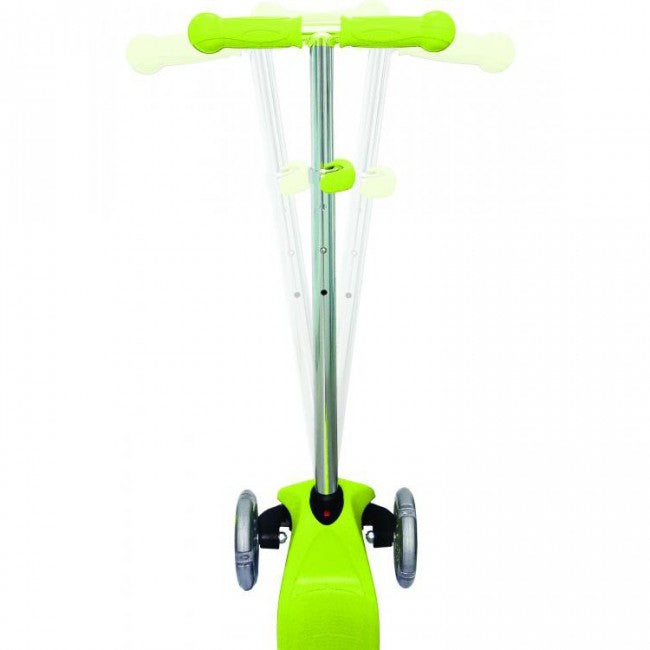 Monopattino a 3 Ruote Doppia Iniezione 3 Altezze Max 50Kg Globber PRIMO Verde-3