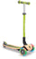 Scooter 3 Räder LED Faltbar 3 Höhen Max 50 Kg Globber Primo Faltbar Holz Lindgrün