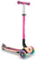 Scooter 3 Räder LED Faltbar 3 Höhen Max 50 Kg Globber Primo Faltbar Holz Rosa