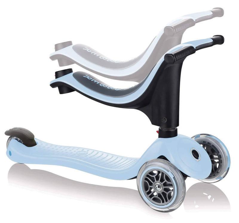 Monopattino Passeggino Triciclo a 3 Ruote Globber Go-UP Sporty Blu-6