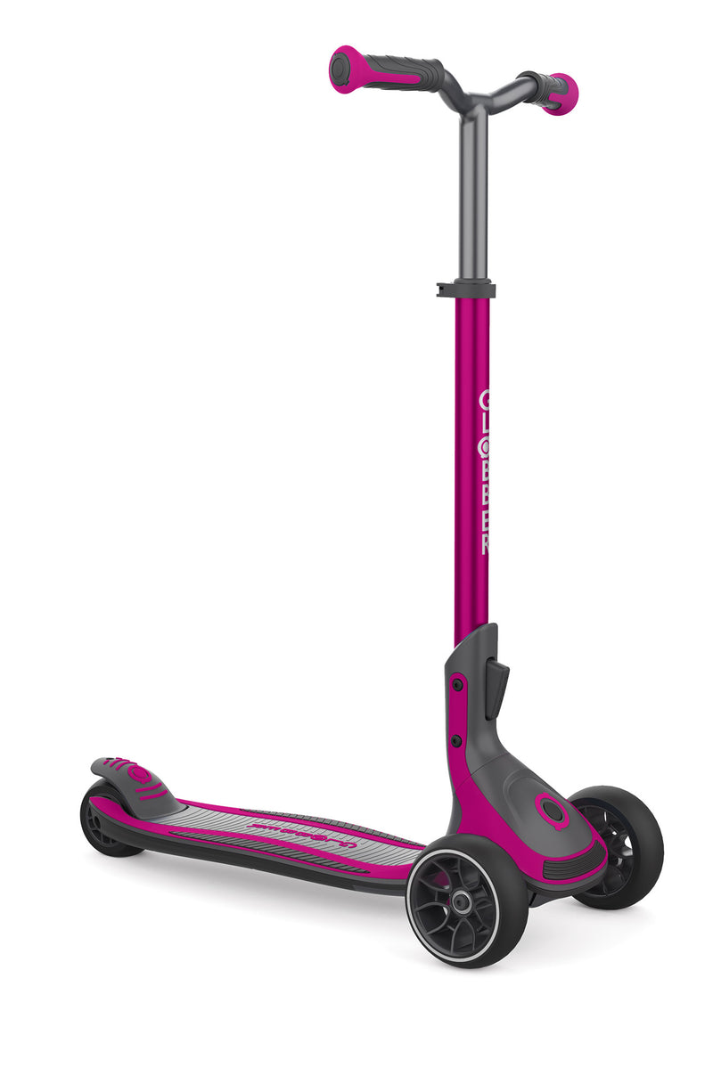 Teleskopischer und faltbarer 3-Rad-Roller Max 100 kg Globber Ultimum Pink – acquista  su Giordano Shop