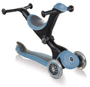 Monopattino Passeggino Triciclo a 3 Ruote Globber Go-UP Deluxe Blu-3