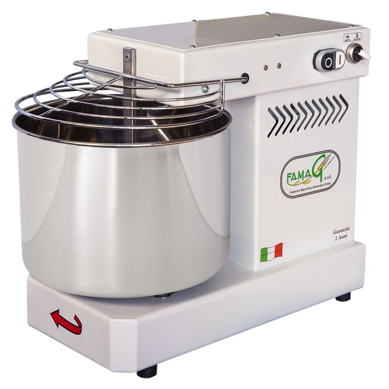 Impastatrice a Spirale Testa Fissa 10Kg 400W Famag IM10/230 10 Velocità-1