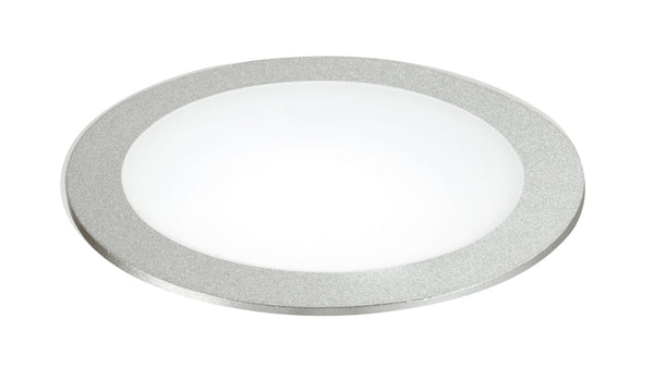 acquista Kit 3 Einbaustrahler Aluminium Nikel Round False Ceiling Led 10 Watt 4000 Kelvin Intec INC-FUSION-3X5W