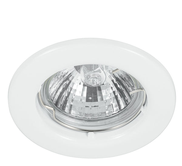 acquista Kit 3 Einbaustrahler Metall Nikel Round Low Ceiling Led 18 Watt Warm Light Intec INC-MATRIX-LEDF3