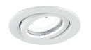 Kit 3 Faretti Orientabili Metallo Bianco Incasso Controsoffitto Led 18 watt Luce Calda Intec INC-MATRIX-LEDM3-1