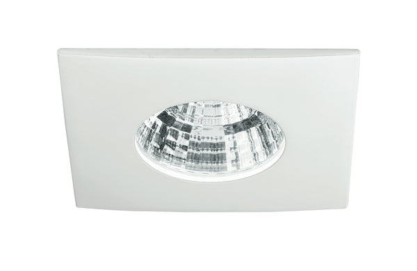 acquista Einbaustrahler quadratisch Aluminiumdruckguss geprägt weiße LED 6 Watt warmes Licht Intec INC-NADIR-Q6C