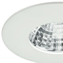 Faretto Incasso Alluminio Pressofuso Quadrato Bianco Goffrato Led 6 watt Luce Fredda Intec INC-NADIR-R6F-2