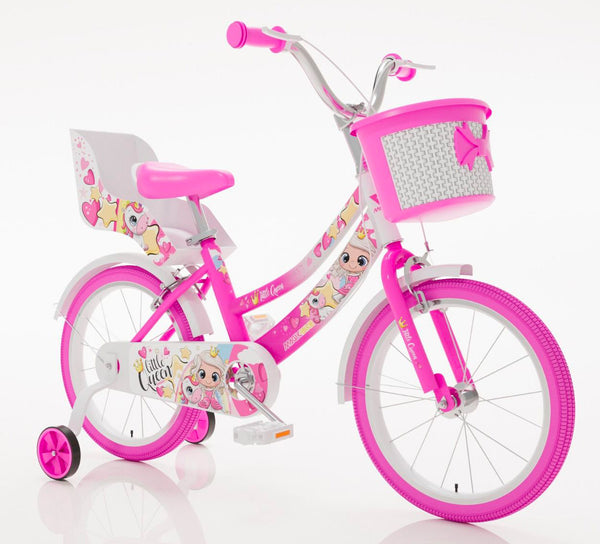 online Bicicletta per Bambina 12" 2 Freni Magik-Bike Little Queen Rosa