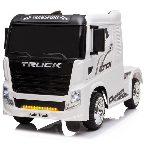 online Elektro-LKW für Kinder 12V Truck Weiß