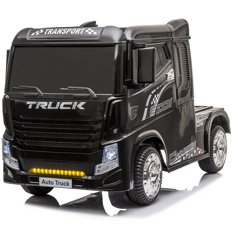 Camion Elettrico per Bambini 12V Truck Nero-1