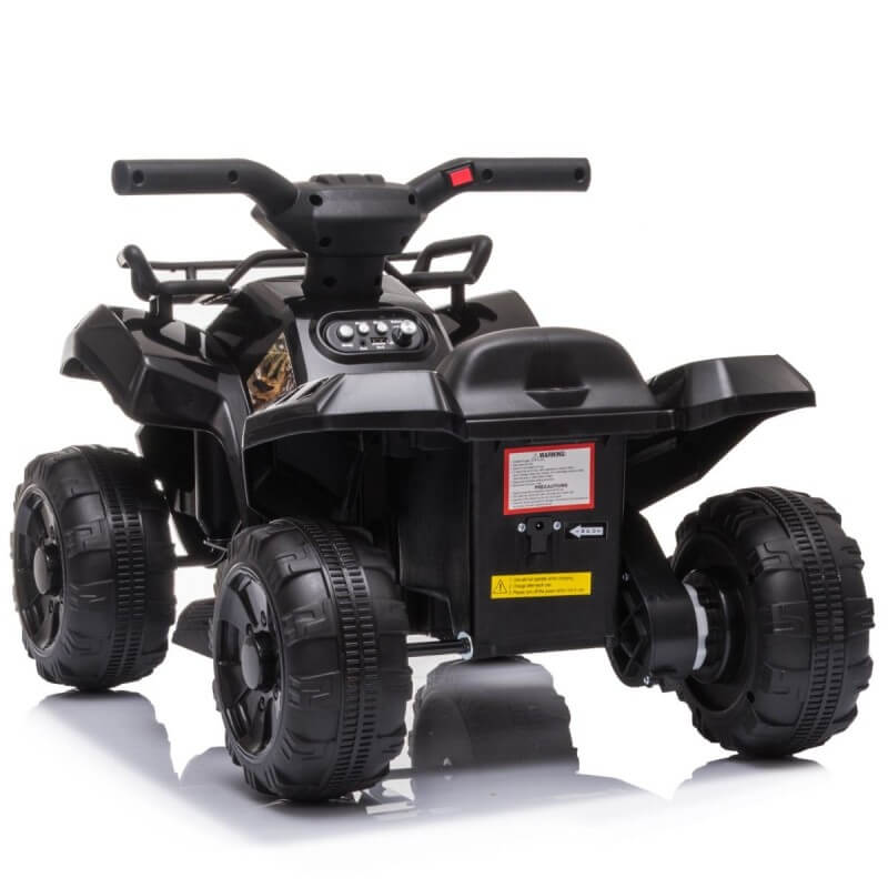 Mini Quad Elettrico per Bambini 6V Nero-3