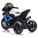 Moto Elettrica per Bambini 12V BMW HP4 Sport 3R Blu-3