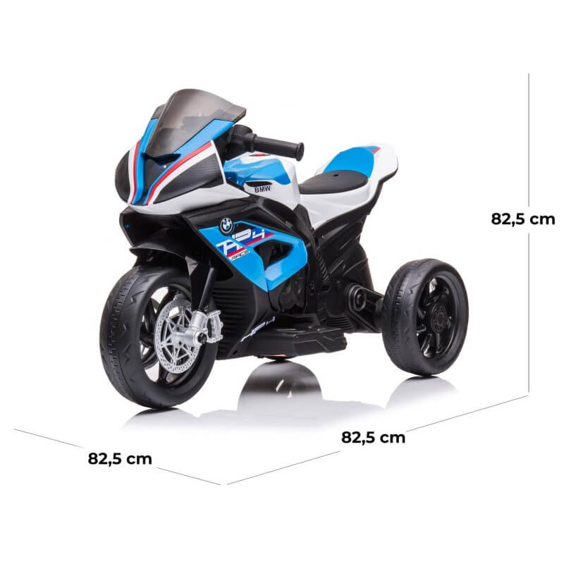 Moto Elettrica per Bambini 12V BMW HP4 Sport 3R Blu-5