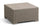 Garten-Couchtisch 68 x 68 x 35 cm aus Keter California Cappuccino Resin