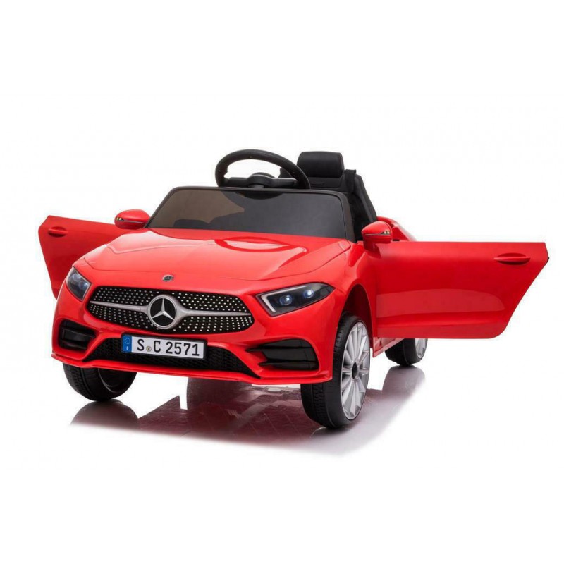 Macchina Elettrica per Bambini 12V Mercedes CLS 350 AMG Rossa-2