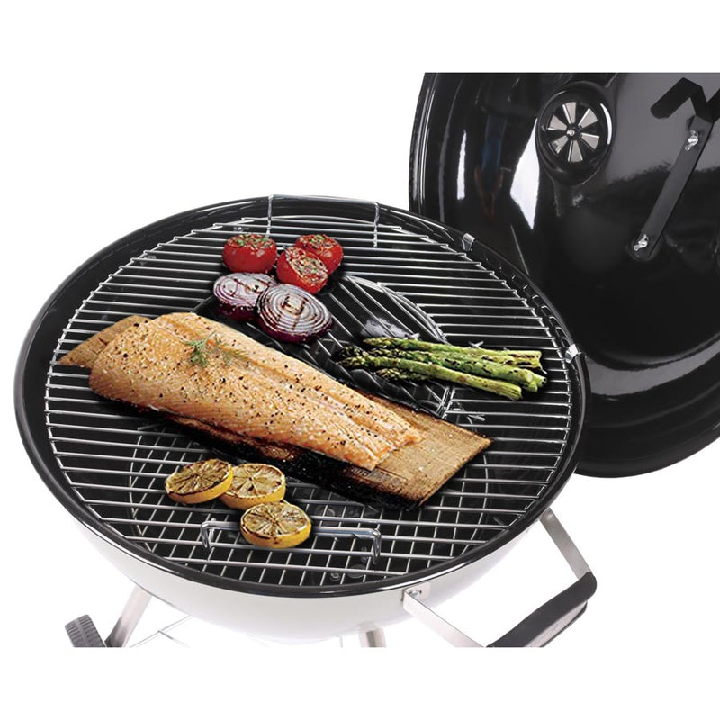 Barbecue a Carbone Carbonella Ø57 cm con Ruote Ketty Gold-4