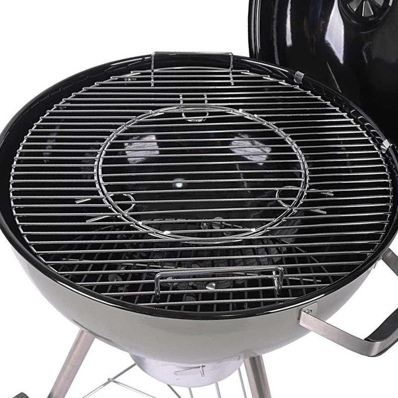 Barbecue a Carbone Carbonella Ø57 cm con Ruote Ketty Gold-7