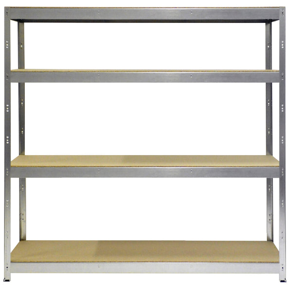 Metallregal 4 Regale aus Spanplatte 200x70x200 cm verzinkt online