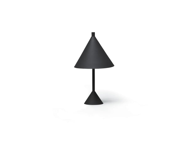 Lampada da Tavolo a LED Ø25xH45 cm in Metallo Indi Nero sconto