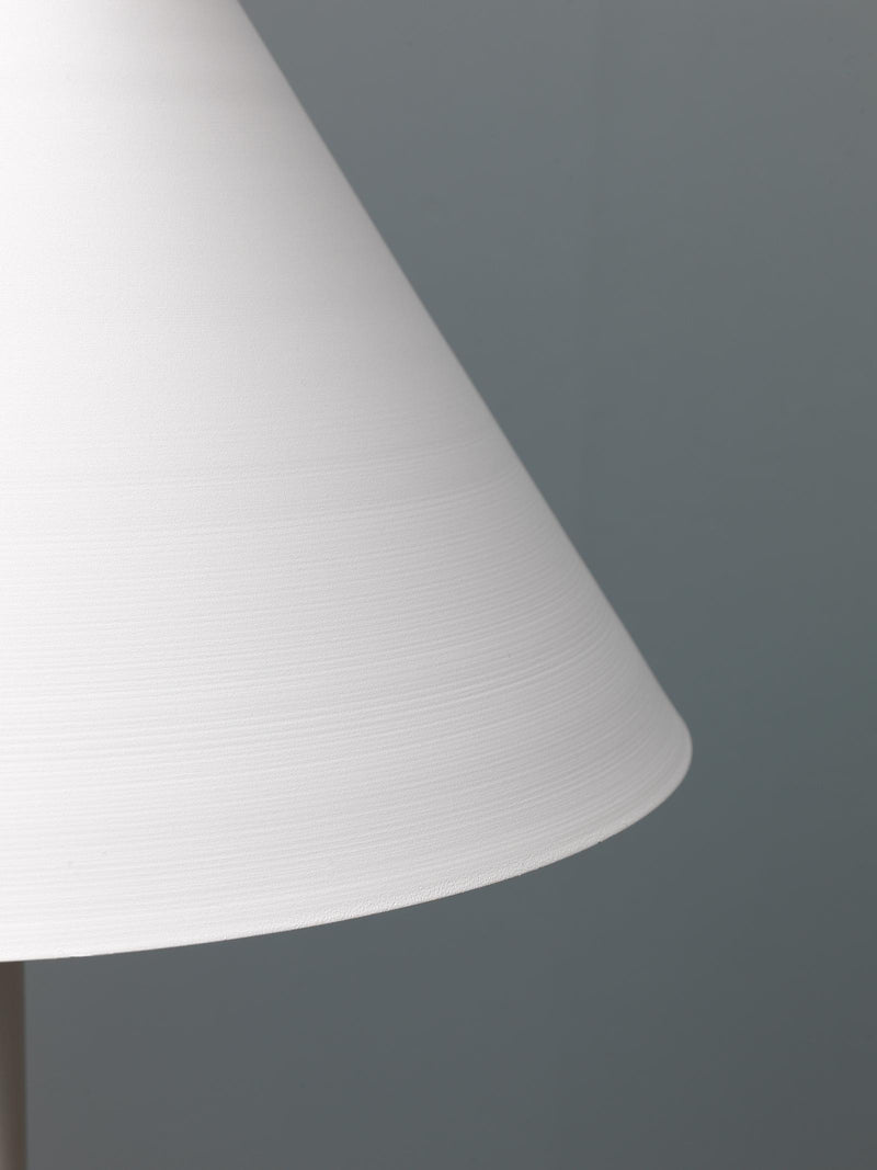 Lampada da Terra Ø40xH156 cm in Metallo Indi Bianco-4