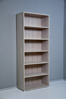 Libreria 6 Ripiani 72,3x34,1x177,1 cm in Truciolare Nobilitato Olmo-6