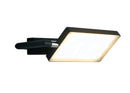 Applique Orientabile Alluminio Lampada Libro Nera Led 17 watt Luce Calda Ambiente LED-BOOK-AP-1