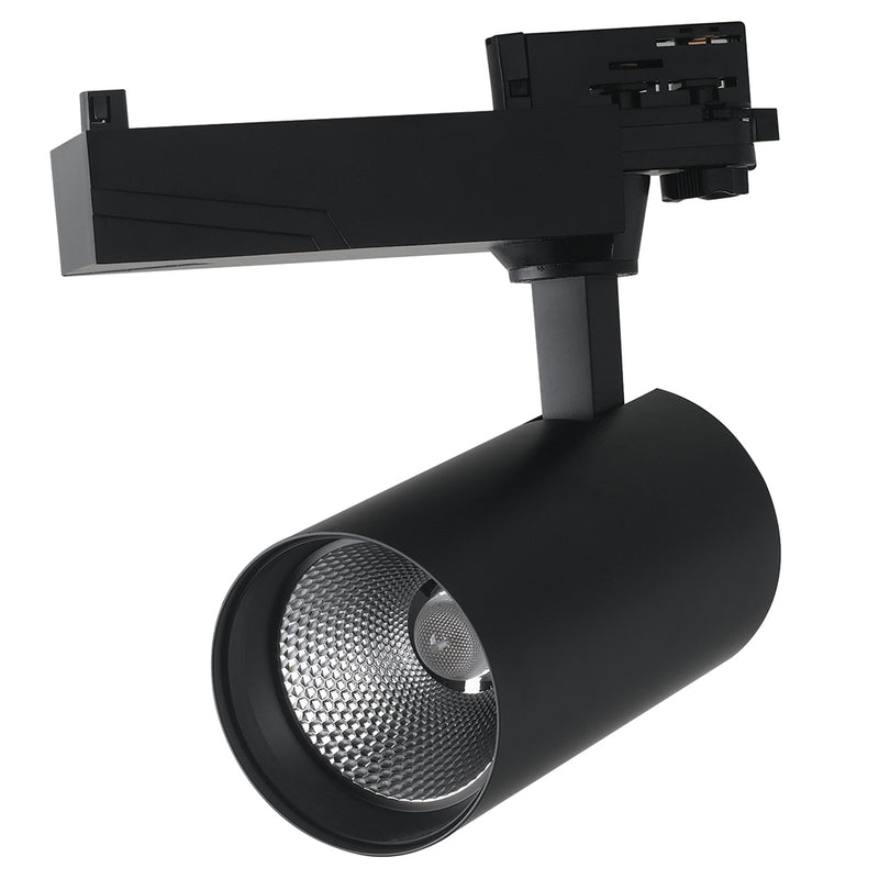 Faretto Alluminio Pressofuso Nero Binario Led 40 watt Luce Calda Intec LED-EAGLE-B-40WC-1