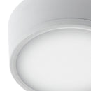 Plafoniera Tonda Alluminio Bianco Led 16 watt Luce Naturale Intec LED-KLIO-R11-2