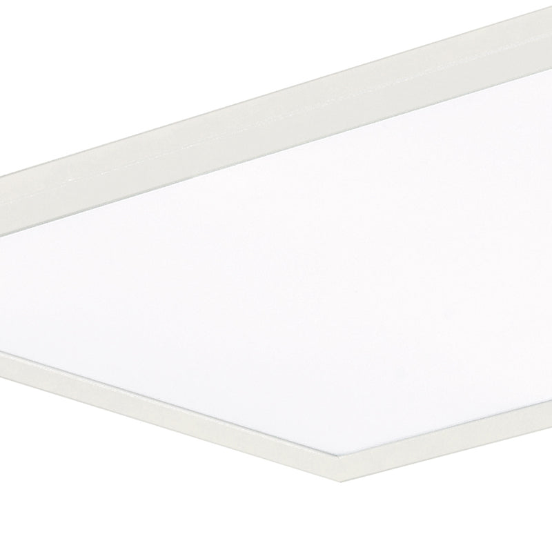 Incasso Controsoffitto Rettangolare Alluminio Bianco Led 40 watt Luce Naturale Intec LED-PANEL-30X120-3