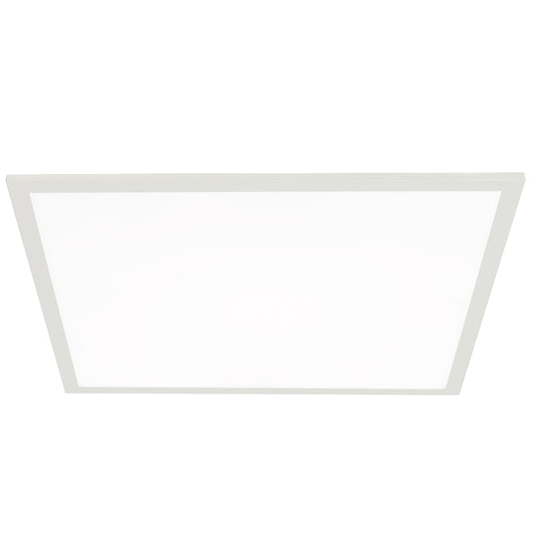 Einbaustrahler aus Gipskarton quadratisch Aluminium weiß Led 40 Watt warmes Licht Intec LED-PANEL-C-60X60 prezzo