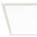 Incasso Cartongesso Faretto Quadrato Alluminio Bianco Led 40 watt Luce Calda Intec LED-PANEL-C-60X60-2