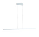 Lampadario a sospensione Rettangolare Bianco Alluminio Acrilico Led 36 watt Luce Naturale Ambiente LED-SATURN-S120-1