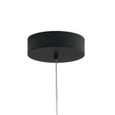 Lampadario Alluminio Nero Moderno Led 50 watt Luce Naturale Ambiente LED-SHANGHAI-S8-3