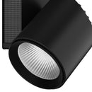 Faretto Binario Alluminio Pressofuso Nero Led 40 watt Luce Calda Intec LED-TRAIN-B-40WC-3