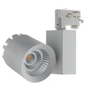 Binario Bianco Alluminio Pressofuso Faretto Led 40 watt 3000 kelvin Intec LED-TRAIN-W-40WC-1