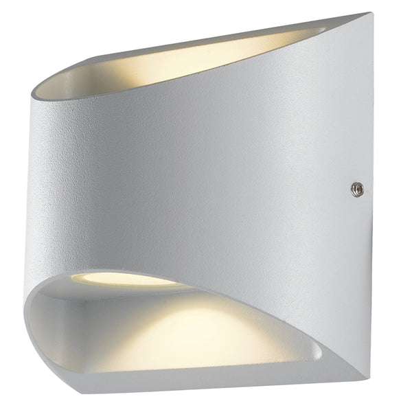 prezzo Wandleuchte Modern Aluminium Weiß Doppel-LED Lichtemission 14 Watt Natürliches Licht Intec LED-W-VEYRON