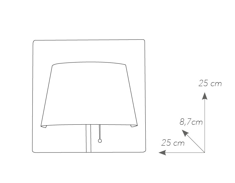 Applique Lampada da Parete Moderna Metallo Bianco Paralume Nero Led 6 watt Luce Naturale Ambiente LED-WHAROL-WB-3